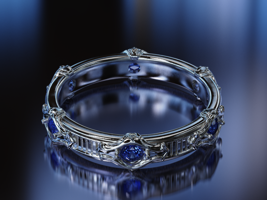 Sapphire Eternity Ring
