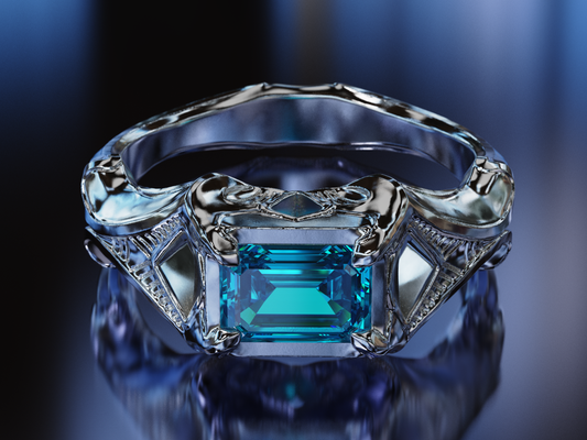 Aquamarine Dream Ring