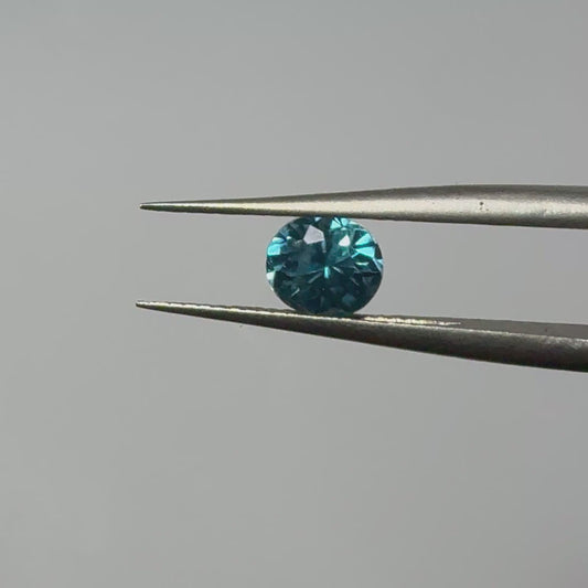 Blue Zircon Loose Oval 1.0 Carat